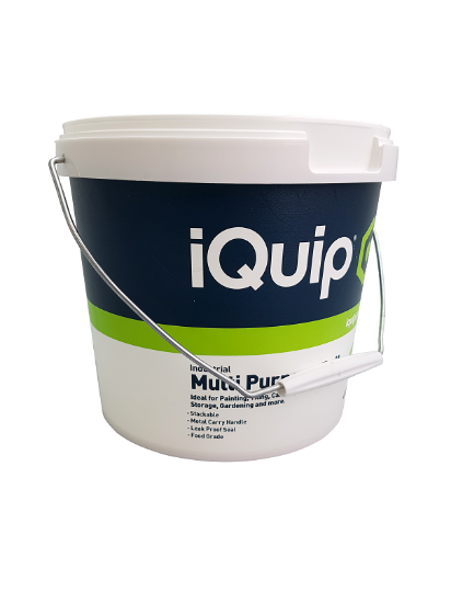 Picture of iQuip 4L Plastic Pail With Metal Handle