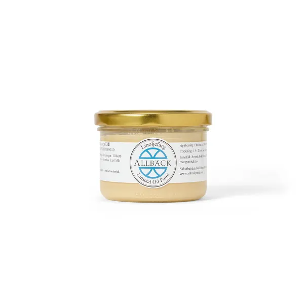 Custard — Allback Linseed Oil Paint in the tin