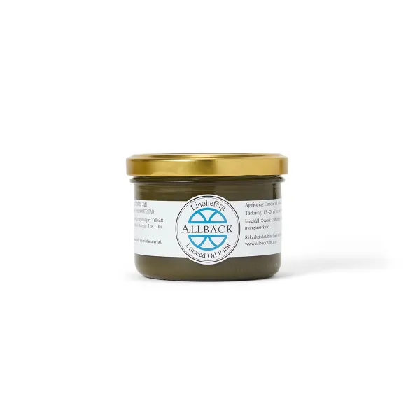 Green Umber — Allback Linseed Oil Paint in the tin
