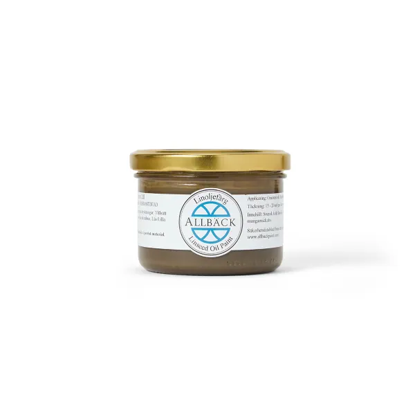 Houghton Brown — Allback Linseed Oil Paint in the tin