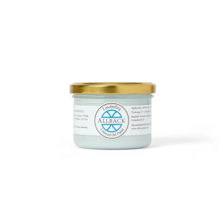 Ice Blue — Allback Linseed Oil Paint in the tin