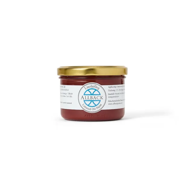 Old Red — Allback Linseed Oil Paint in the tin