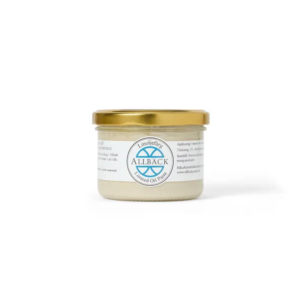 Parchment — Allback Linseed Oil Paint in the tin