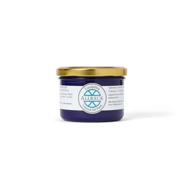 Ultramarine Blue — Allback Linseed Oil Paint in the tin