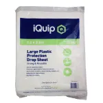 iQuip Plastic Drop Sheet Transparent 3.6X2.6M