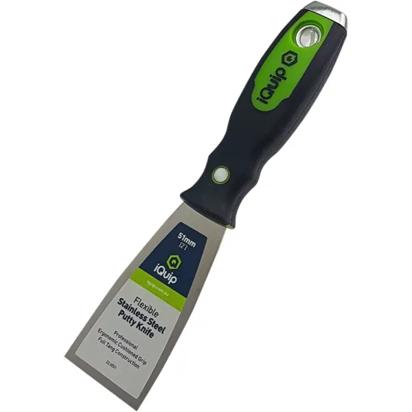 iQuip S/S Flexible Putty Knife Ergonomic Handle 51mm
