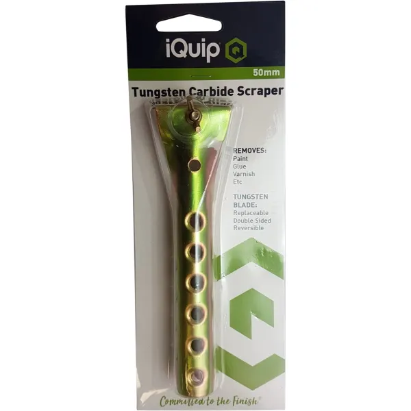 iQuip Tungsten Carbide Scraper with 50mm Blade
