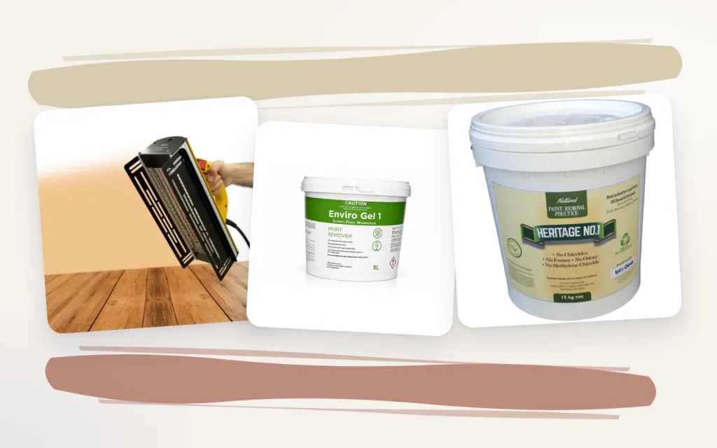 How to strip paint from timber without harsh solvents