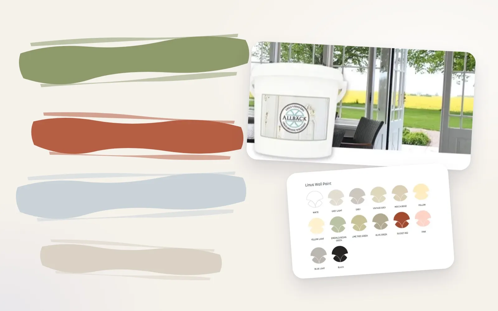 Linus: a natural, solvent-free interior wall paint