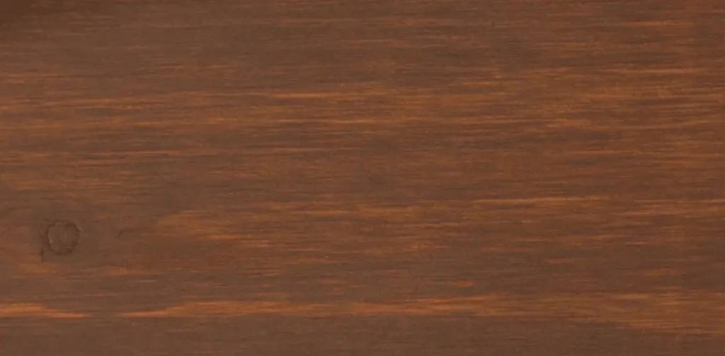 Close-up of timber finished with linseed oil paint