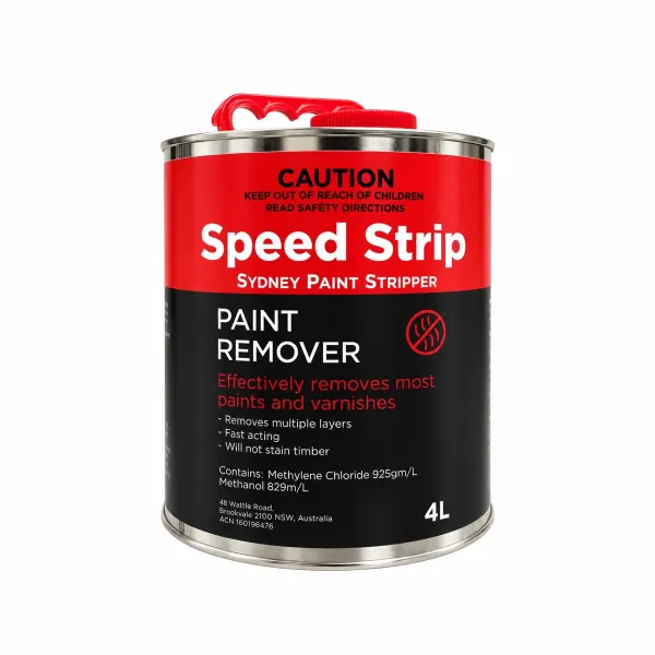 Speed Strip paint remover by Sydney Paint Stripping, 4 litre tin