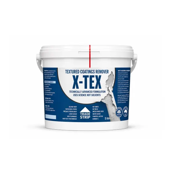 Trade Strip X-Tex textured coatings remover, 5 litre tub